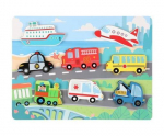 Medinė dėlionė Transportas, 8 d.