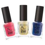 Ilgai i&scaron;liekantis nagų lakas Dermacol 5 Day Stay, 53 Eternity, 11 ml, 53 Eternity