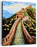 Tapyba pagal skaičius Winder Arts Didžioji siena, 40x50cm