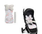 Vaiki&scaron;ko vežimėlio įdėklas Sensillo Deluxe Magic Garden