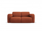 Dvivietė sofa Windsor & Co Lola, 170x95x72 cm, oranžinė