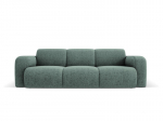 Trivietė sofa Windsor & Co Lola, 235x95x72 cm, žalia