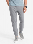 Laisvalaikio kelnės vyrams Ombre Clothing, pilkos, XL