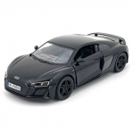 Žaislinis automobilis KinSmart, 2020 Audi R8 Coup&eacute;, juodas