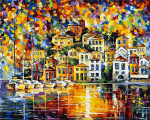 Tapyba pagal skaičius Vakarinė įlanka 40x50 cm