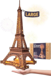 3D Medinis konstruktorius Robotime Eiffel Tower