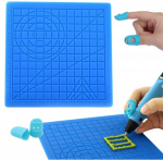 Silikoninis kilimėlis su ra&scaron;tais 3D ra&scaron;ikliui