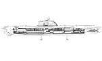 Metalinė dėlionė - konstruktorius Metal Earth German U-boat Type XXI 3D
