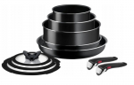 Tefal puodų ir keptuvių rinkinys Ingenio Easy Cook'N Clean L1539053, 10 dalių