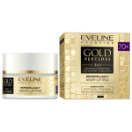 Veido kremas Eveline Cosmetics Gold Peptides, stangrinamasis 70+, 50 ml