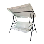 Sodo sūpynės Besk, smėlio spalvos