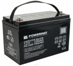 Akumuliatorius Powermat VRLA AGM C20, 12V, AGM-100AHM2