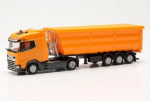 DAF XG Stahlrundmulden-Sattelzug 316941 Herpa 1:87