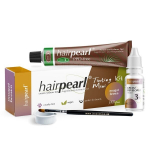 Blakstienų / antakių dažymo rinkinys Hairpearl Tonting Kit Mini, Nougat Brown