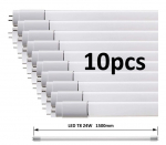 LED lemputė G.LUX GR-LED-T8-24W-PL-TUBE x 10 vnt pakuotė