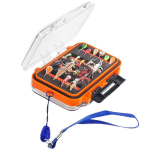 Dvipusė hermeti&scaron;ka dėžutė Iron Wolf, oranžinė