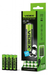 Baterijos Videx AAA Alkaline, 1,5V, 1200mAh, 60 vnt.