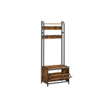 Drabužių kabykla Songmics, ruda
