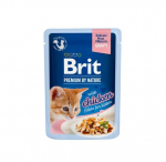 Brit Premium Kitten su vi&scaron;tienos file, 85 g