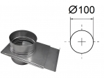 &Scaron;iberis kaminų sistemai D100 mm