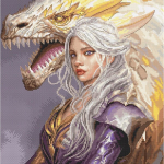Siuvinėjimo kryželiu rinkinys Letistitch. "The Bond" 25x25cm SLETIL8107