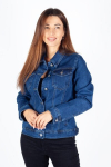 Džinsinė striukė G-smack DM671-XXL, mėlyna, M