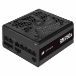 Corsair RM750x (2024), PC power supply (black, 1x 12+4 pin high power GPU, 3x PCIe, cable management, 750 watts)