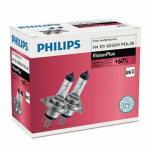 Automobilinės lemputės Philips Vision Plus H4, +60%, 2 vnt.