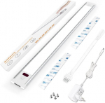 LED lempa Wobsion &lrm;WOB45BKC, 45 cm, &scaron;ilta balta