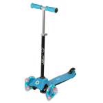 Triratis paspirtukas Evo Mini Cruiser su &scaron;viečiančiais ratais 1437638, mėlynas