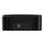 I&scaron;orinis kietasis diskas Orico prijungimo stotelė 2,5" / 3,5" HDD / SSD, 5Gbps, USB-C į USB-C/A su klonavimo funkcija (juoda)