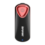 Dviračio žibintas, galinis iGPSPORT SR30