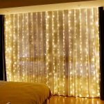 USB LED užuolaidų girlianda
