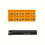 CNC tekinimo įrankių laikiklis SCLCR1212H09 ir CCMT09T304 plok&scaron;telės, 1PC SCLCR1212H09 + 10PCS CCMT