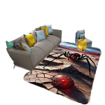 3D voratinklio ra&scaron;to neslystantis kilimas, 60 cm x 90 cm / 23,62 colio x 35,43 colio
