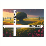 Kūrybi&scaron;kas ra&scaron;tuotas kilimas, 79 * 118 colių / 200 * 300 cm