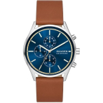 I&scaron;manusis laikrodis Vyrų laikrodis SKAGEN SKW6916 - Rudas odinis - Skersmuo 42mm - Atsparus vandeniui 3 ATM