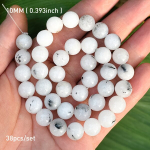 Natūralaus Akmens Karoliukų Rinkinys Papuo&scaron;alams, 10mm/0.393inch 38pcs