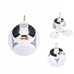Led kempingo lempa-žibintuvėlis, soliarinė, usb, baterijos