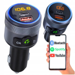 42w greitasis įkroviklis audio mp3 transmiteris