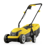 Elektrinė vejapjovė mažiems plotams 1300W 32cm 30L 25&ndash;65mm kompakti&scaron;ka POWEG62205 PowerPlus
