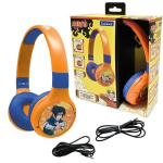 Bluetooth&reg; belaidės ausinės 2 in 1 su patogia ir sulankstoma konstrukcija, apribojančios garsą Naruto.