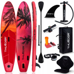 Sup lenta 320 cm saugiam plaukiojimui pripučiama irklas + priedai Thunder