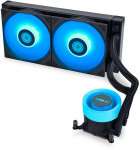 Lian Li CPU Au&scaron;intuvas GA II Lite G89.GA2L24RB.00, 2 ventiliatoriai, 2500 RPM, 79 cfm, 5.1 mmH2O, juodas