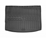 Guminis bagažinės kilimėlis SEAT Leon III 5F 2012-2020 (hečbekas/apatinis kilimėlis/reguliuojamos grindys), juodas /6048141