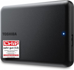 Toshiba Canvio Partner 1 Tb ne&scaron;iojamas 2.5 colių i&scaron;orinis Hdd, Usb 3.2 Gen 1, suderinamas su Mac ir Windows, maitinamas Usb
