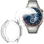 Rinkinys: dėklas + 2 x grūdintas stiklas Huawei Watch GT5 Pro 46mm