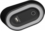 Led spintelės &scaron;viestuvas su judesio jutikliu ir Usb įkrovimu