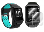 Tomtom Runner Spark 2 3 laikrodžio dirželis + plėvelė