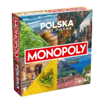 Stalo žaidimas Monopoly Polska jest piękna kvadratinis leidimas Hasbro